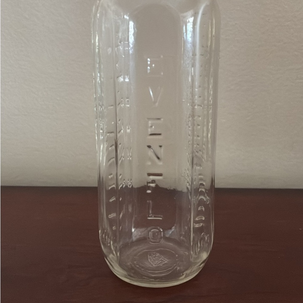 1950’s Evenflo Clear Glass Baby Bottle 8oz